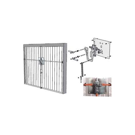 KIT SICUREZZA SERRATURA SERRANDA BASCULANTE CON CILINDRO EUROPEO KW574- - (KW574.6820.0000) - 1 pezzi PREFER