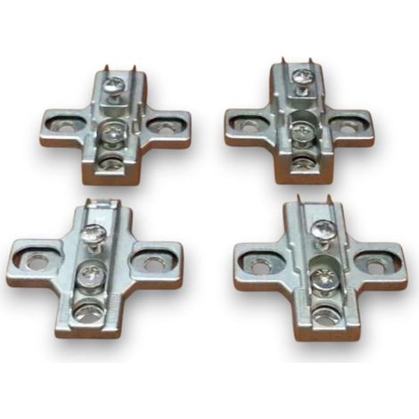 BASETTA REGOLABILE PER CERNIERE SALICE WURTH H 0 3 6 9 mm - Taglia: 3