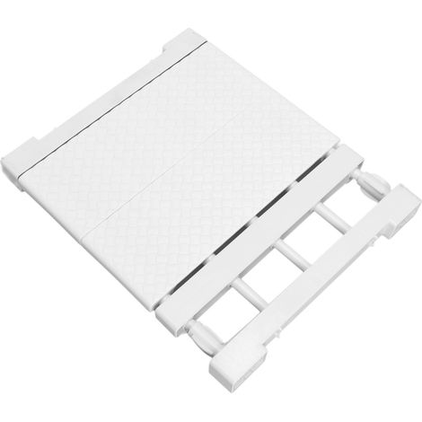 Étagère de rangement réglable à tension pour placard, largeur 24 cm, pour armoire/penderie, 30 à 40 cm / 11,81 à 15,75 pouces (1/5)
