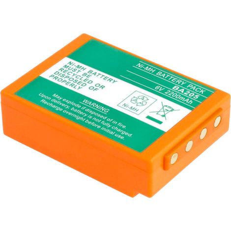 Batterie Kran Hbc Ba205 6v 2000ma Bat1181