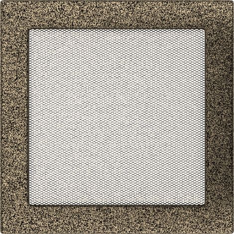 Vent Cover 22x22 black and gold (1/3)