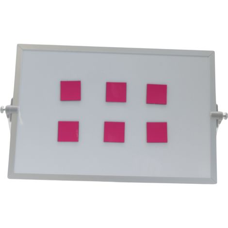 Symbole magnétique Carré 3x3 cm rose
