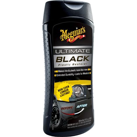 Lot de 2 Meguiar’s® Rénovateurs plastiques extérieurs noirs - Ultimate, 12 oz (355 ml) bouteille (1/3)