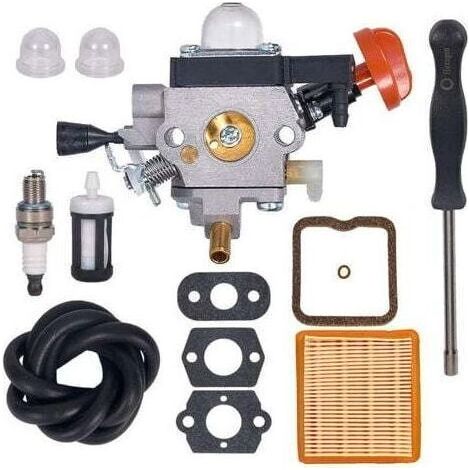 Carburateur pour Stihl FS131 FS131R FS311 KM131 HT131 HT132 HT133 HT134 HT135, remplace 4180-120-0617 Kit de réglage avec 4180 1417 0300 Kit de filtre à air (1/5)
