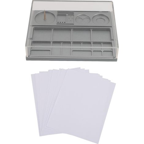 Aufbewahrungsbox für Uhrenteile, Organizer für einschraubbare Uhrwerkskomponenten, Staubschutzhaube, Halter für Reparaturwerkzeug (1/5)