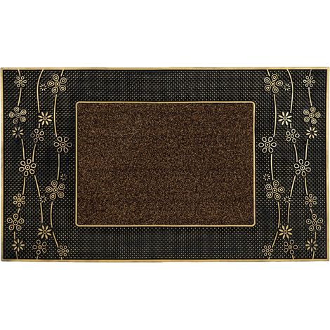 Daisy PVC Pin Scraper Doormat, 45x75cm, Gold (1/4)