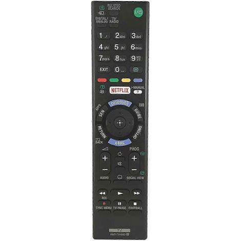 Universelle Ersatzfernbedienung für Fernseher, kompatibel mit allen Marken, ergonomisches Design, Infrarot-Fernbedienung, ideal für Heimkino (1/5)