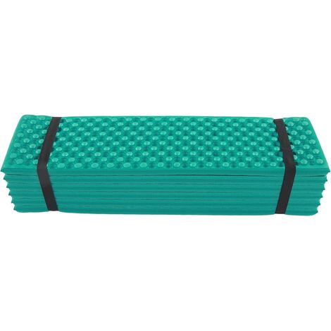 Tapis de Couchage en Mousse Pliable, 186x57CM, Double Caisse à œufs, pour Camping par Temps Froid, en éponge, pour Montagnes et Berges de Rivière (1/5)