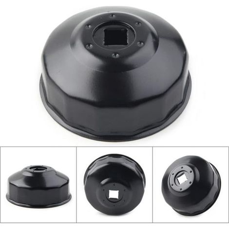 TAPPO CHIAVE A TAZZA PER RIMOZIONE FILTRO OLIO 12P 76MM ATTACCO 3/8" FS-23030-9