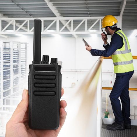 Talkie-walkie TC-F1 pour chantier de construction d'hôtel en extérieur, radio bidirectionnelle 110-240V (États-Unis) (1/5)