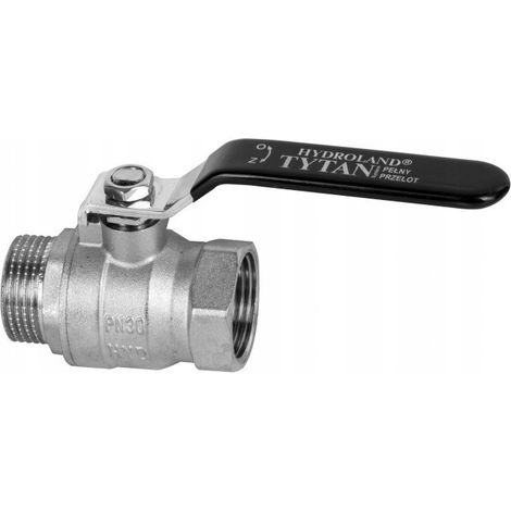 Valvola a sfera Hydroland zkwd-pp-15-nw pressione 30 bar temperatura 120°C (1/2)