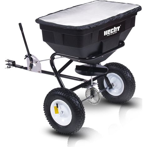 Hecht jardin 260 Epandeur universel et remorque de Haute Qualité 60 l Largeur 46-48 cm Dosage exact