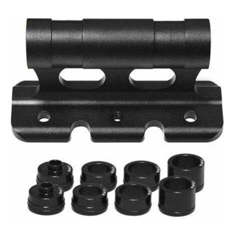 Accessoires pour remorque,support de fourche de vélo à travers le support d'essieu pour 5x100mm 12x100mm 15x100mm 15x110mm (1/3)