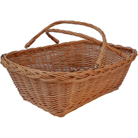 Einkaufskorb aus Weide, Supermarkt 47 (1/2)