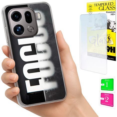 Funda para Oppo Find X9 Pro con cubierta trasera y cristal 9H. (1/4)