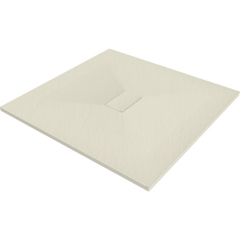 Mexen Hugo quadratische Duschwanne SMC 100 x 100 cm, beige - 42691010 (1/5)