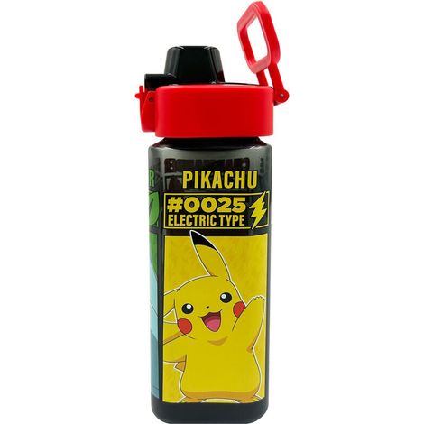 Pokemon Quadratische Wasserflasche 500 Ml Bpa Frei Langlebiges Design