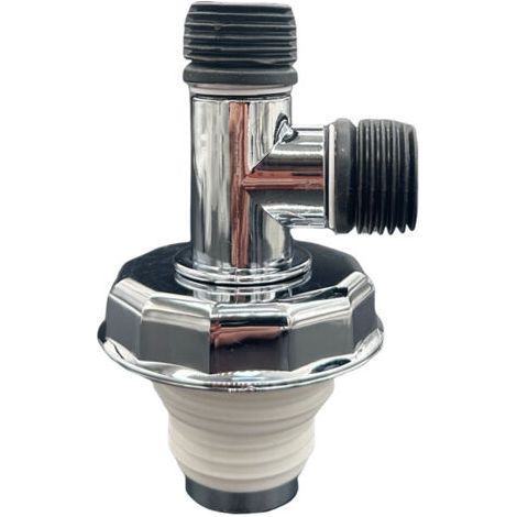 Raccord en T pour tuyau d'évacuation de machine à laver, siphon de sol anti-odeurs, accessoires pour siphon de sol de salle de bain (1/5)