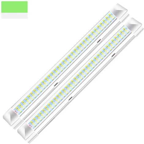 2 PCS 108 Barre Lumineuse -LED Éclairage intérieur de Voiture-9W Barre LED avec Interrupteur pour Camping Car/Cabinet/Voiture/Camion/Plafonnier (1/5)