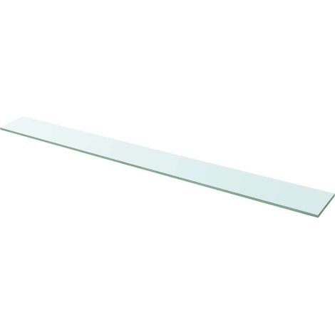 Maison Exclusive - Regalböden 2 Stk. Glas Transparent 110x12 cm