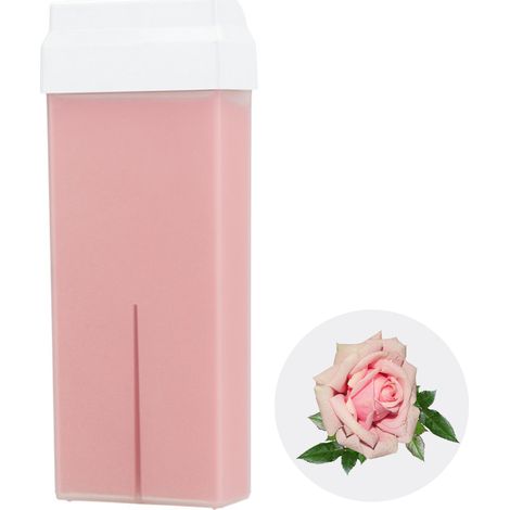 Professionelles Rosenwachs zur Haarentfernung mit Wärme für empfindliche Haut, 100 ml (1/2)