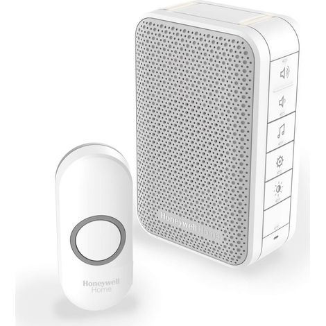 Honeywell Home DC313N Honeywell 3 Serie Campanello 150m LED Bianco (1/2)