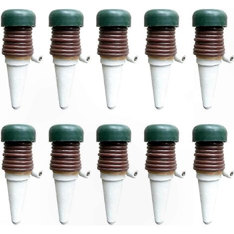 10 automatische Pflanzenbewässerungsgeräte mit integriertem Wasserreservoir, zeitsparend, Gartenzubehör, 10er-Packung (1/5)