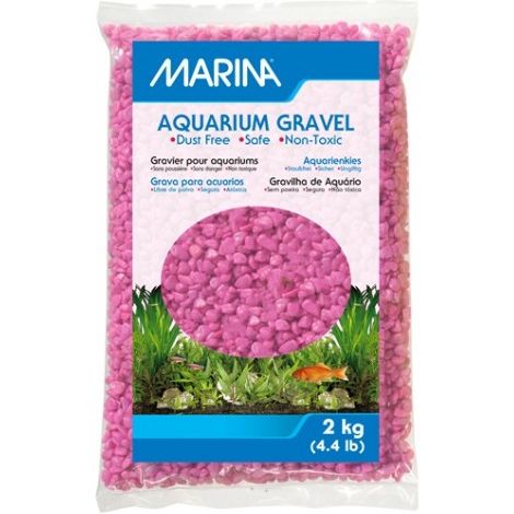 Grava de color para acuarios Marina - 2kg