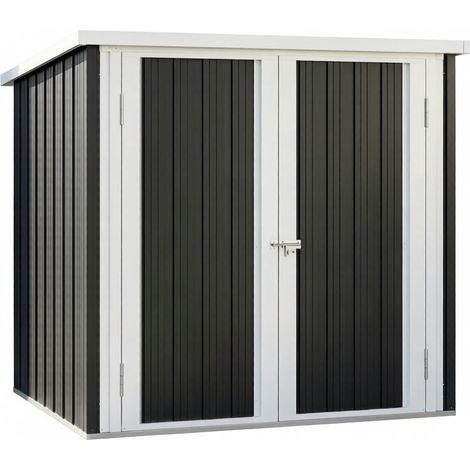 Remise de stockage robuste pour outils et accessoires de jardin, cadre de sol non fourni (1/4)