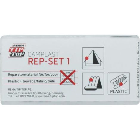 Kit Foratura Gonfiabiabili Piscine Tende Tiptop Camplast1 4 Toppe 6 Ml (1/5)