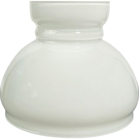 Tibelec – Abat-jour en verre opaque blanc 93mm – Diffusion uniforme de lumière – Pour lustres et appliques – Design élégant et intemporel