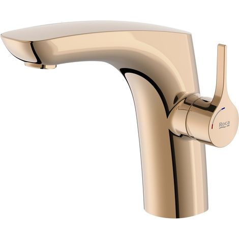 Grifo monomando para lavabo COLD START INSIGNIA - ROCA Color: Oro rosado (1/2)