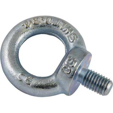 Hebeöse Männlich Stahl C15 M16 700kg Norm DIN580 UC1 - Chapuis
