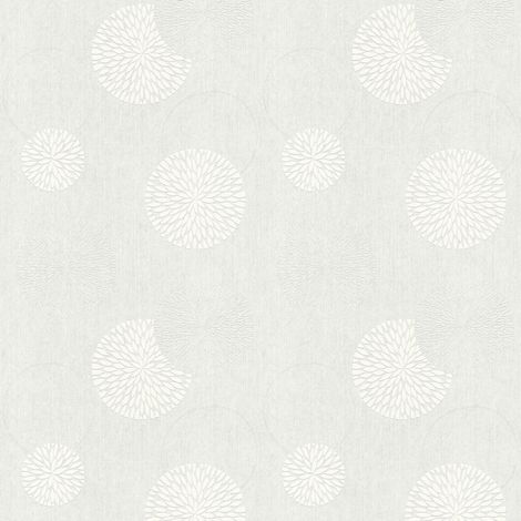 BRICOFLOR Papier peint moderne Papier peint tendance Tapisserie moderne Papier peint intissé À peindre Blanc - 25,00 x 1,06 m (1/5)