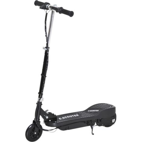 Folding Electric Scooter for Kids Ages 7-14 - Black Ride-On Toy for Fun and Adventure