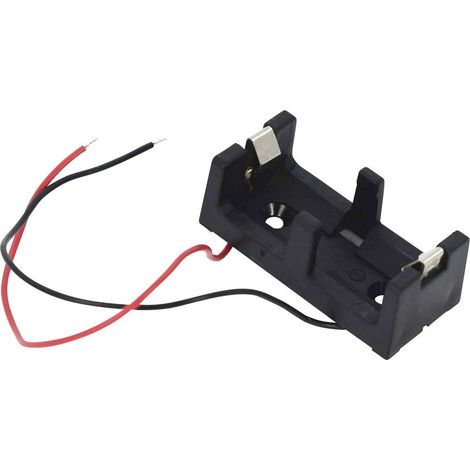 Takachi CR123AR Support de pile 1x CR-123A raccordement par fils (L x l x H) 43.9 x 20.5 x 16.5 mm (1/3)