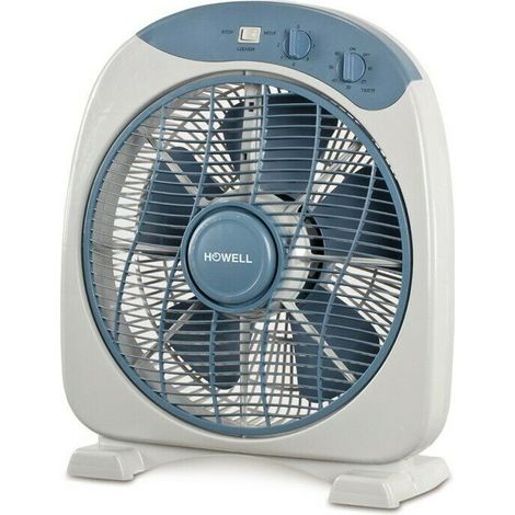 Ventilatore da Terra Box Fan 40 Watt Diametro Ventola 30 cm Howell