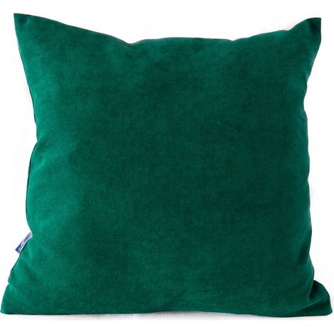 Federa decorativa Veluri 40x40 cm, verde bottiglia (1/3)