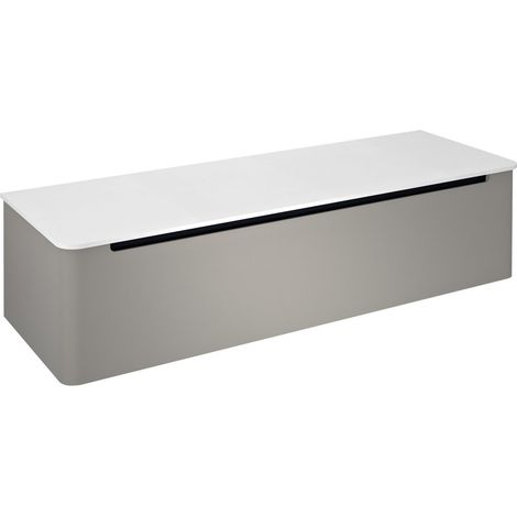 Meuble sous-vasque KERALA 140x35x47,5cm, 1x tiroir, agila (1/5)