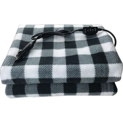 12V Car Heating Blanket, Winter Warm Electric Blanket, Electric Heated Blanket, Adjustable Temperature Control (1/3)