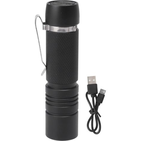 Mini-Taschenlampe mit 700 lm, sehr helle LED, kleine EDC-Taschenlampe mit Clip für Camping, Wandern und den täglichen Gebrauch (1/5)