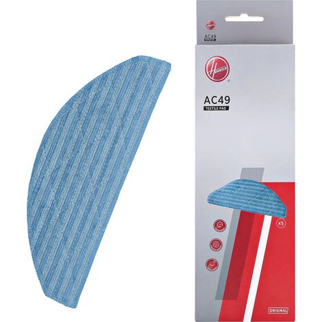 Lingettes par 5 AC49 35602254 pour Aspirateur robot HOOVER , H-GO HYDRO