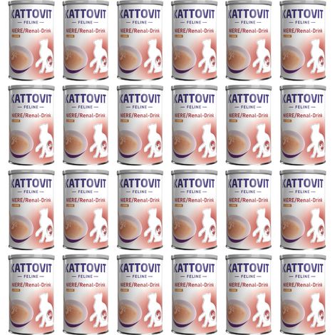 Kattovit Drink Niere/Renal Huhn 24x135ml (1/2)