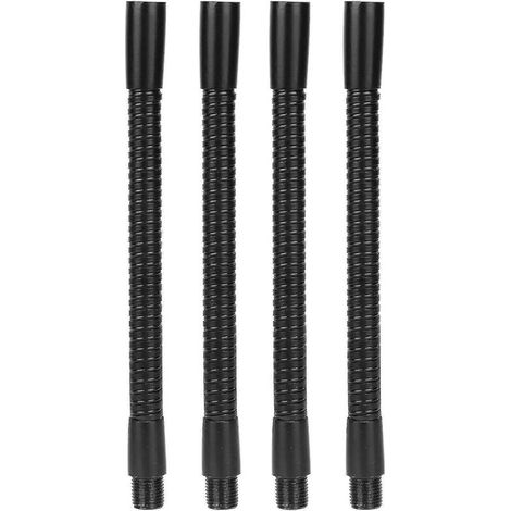 Tubo flessibile per lampada da scrivania a forma di cigno – Confezione da 4 accessori illuminanti ad alta luminosità, compatibili con braccio articolato, regolabili a 360°