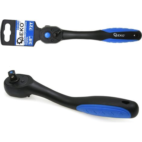 Cliquet revêtu, coudé, 3/8" 72T (12/48)