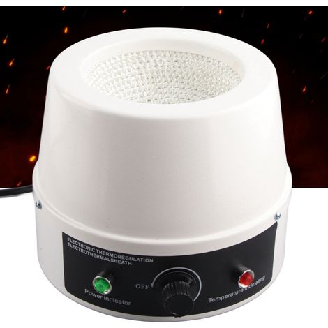 Manteau chauffant électrique thermostatique de laboratoire, 1000 mL, norme européenne 220 V (1/5)