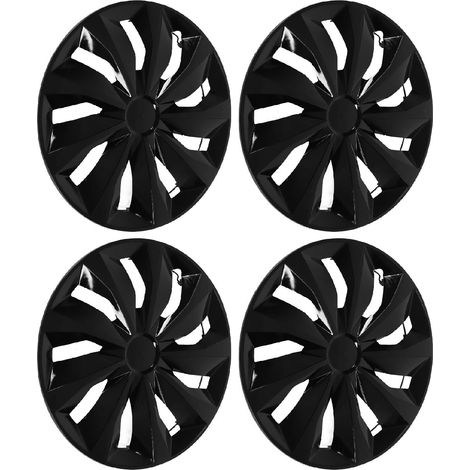Lot de 4 enjoliveurs de roue automobile 16 pouces, décoration de voiture, remplacement parfait pour Civic et la plupart des voitures (1/5)
