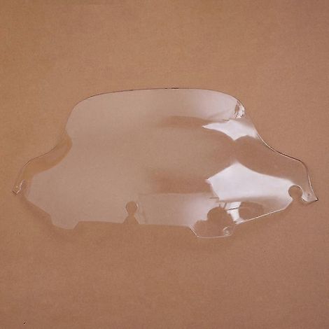 Pare-brise de moto 6"/8" pour Harley Electra Street Glide FLHX Touring CVO (1996-2013) - Déflecteur de vent, carénage - Modèle 8 pouces, transparent (1/5)