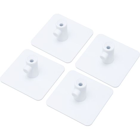 Support vertical pour accessoires de batteur pâtissier, range-accessoires carré blanc pour ustensiles de cuisine (1/5)