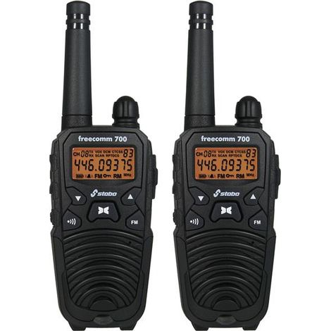 Freecomm700 - 2er Walkie-Talkie-Set Stabo Freecomm 700 - President Electronics
